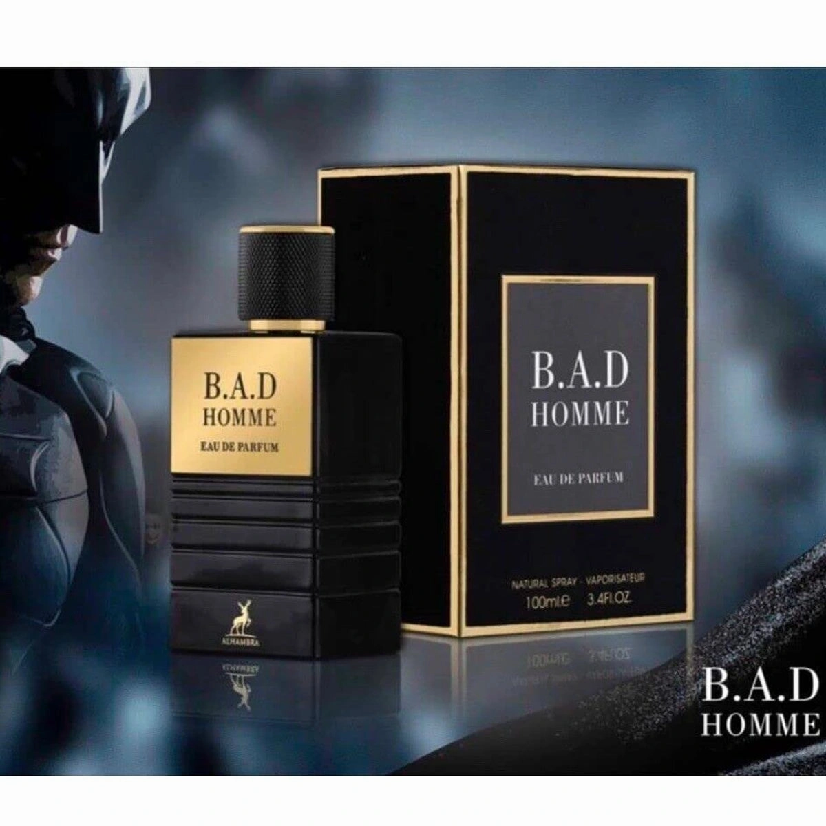 B.A.D. HOMME 3.4 oz EDP for men