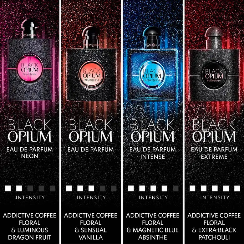 YSL Black Opium Black Extreme 3.0 oz EDP for women